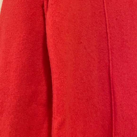 Antonio Melani Carolina Cashmere Coral Peplum Sweater - Picture 3 of 5